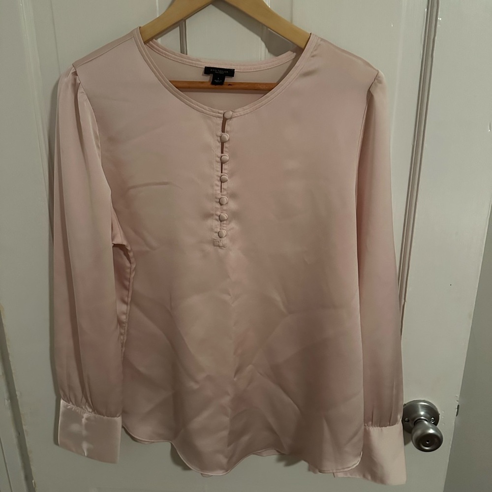 COPY - Ann Taylor Pink Long Sleeve Women's Top